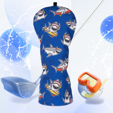 Shark Driver Golf Head Cover Set